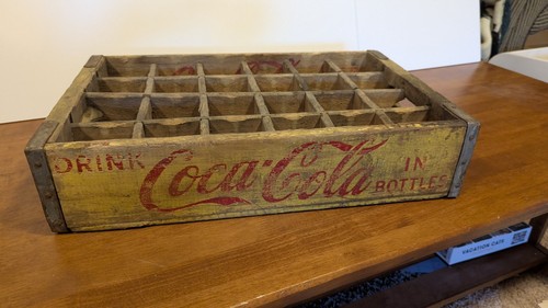 Vtg coca cola yellow - vtg, coca-cola