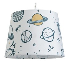 Home Space Printed Lampshade Multicolour For Home Living Room Decor - Dented