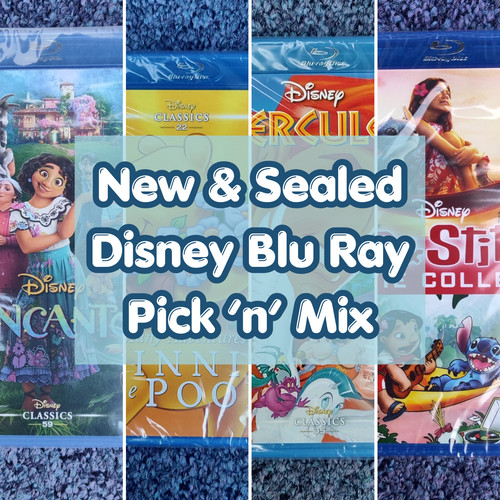 New sealed disney blu - &,
