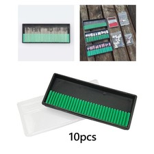 10Pcs Bits Storage Boxes Empty