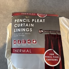 Dunelm thermal pencil pleat