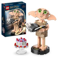 Harry Potter Dobby the House Elf Building Toy Set Movable Wizarding World