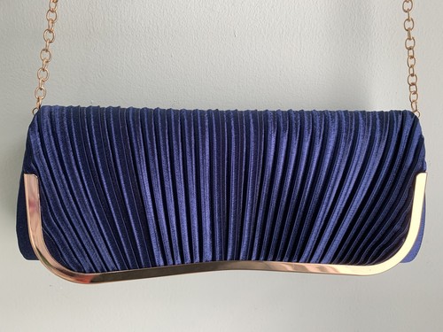 Clutch purse bag navy - clutch/purse,