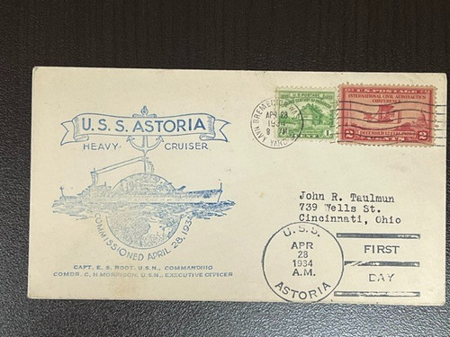 Uss astoria 1934 naval - astoria,