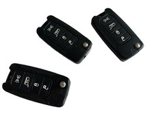 3 x Jeep 4 button flip keys