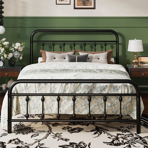 Queen size metal platform - queen, bed