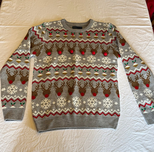 Easy fair isle reindeer pom - reindeer,
