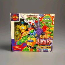 1995 TMNT Playmates Super Turtles Figure Leonardo TAKARA | Japanese Exclusive!!