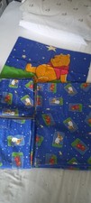 Authentic Vintage Winnie The Pooh Single Bed Set & Curtains....Ex.Condition....