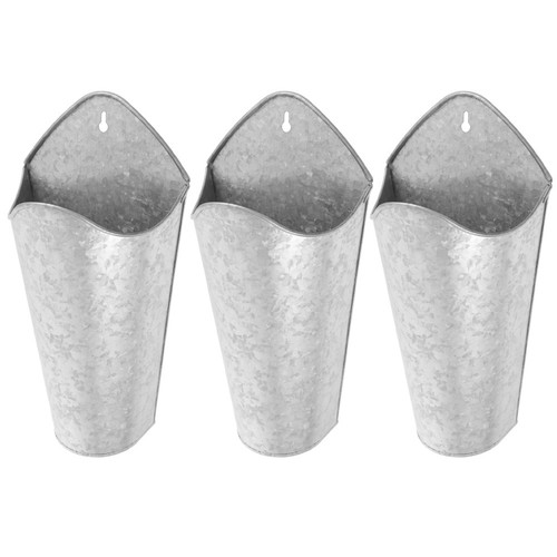3pcs wall planters - planters,, tall