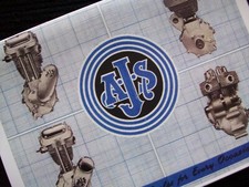 AJS 1956 MOTORCYCLE SALES