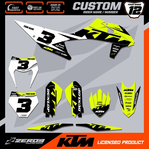 Ktm motocross graphics - ktm, custom