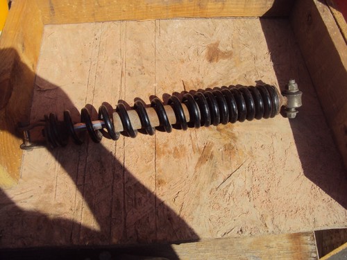 Rear shock absorber - &, bolts
