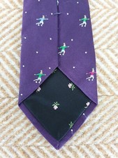 Paul Smith Silk Tie 7.5cm Football