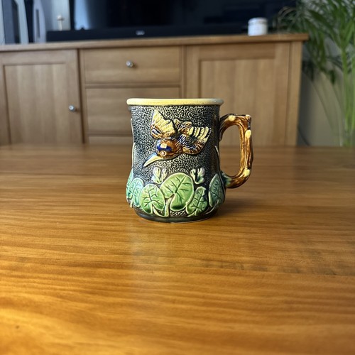 English majolica bird - majolica,