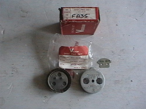 Vesrah vd318 vd321 front brake - front,