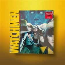 Watchmen OST – Tyler Bates Score – Yellow Vinyl LP 2009 Reprise Mint