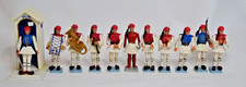 AOHNA Vintage Plastic Greek Guard Soldiers Marching Band 