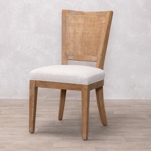 Rattan back dining - rattan,