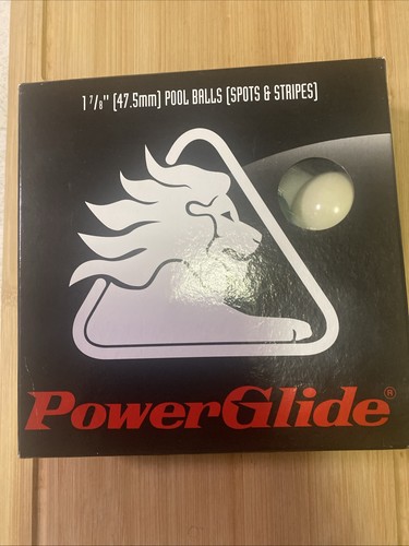 Powerglide pool balls spots - pool,