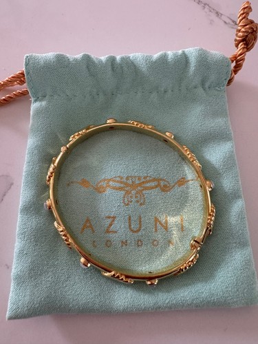 Azuni gold plated bangle