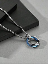 Ladies Retro Hoop Necklace