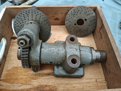 Vintage dividing head with - dividing,