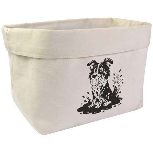 Muddy border collie - 'muddy, collie'