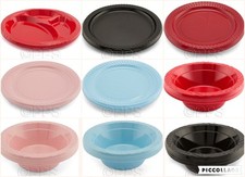 Plastic Plates Bowls Various