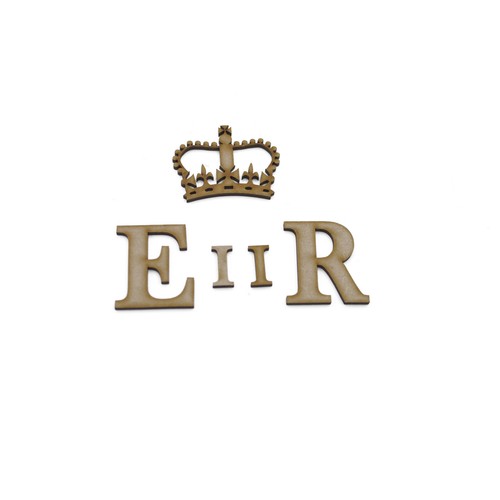 Eiir letters and crown - and,