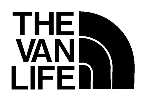 The van life sticker decal - life,