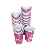 Hot/Cold Drinks Party Paper Cups 73mm9oz suitable for Vending Machines