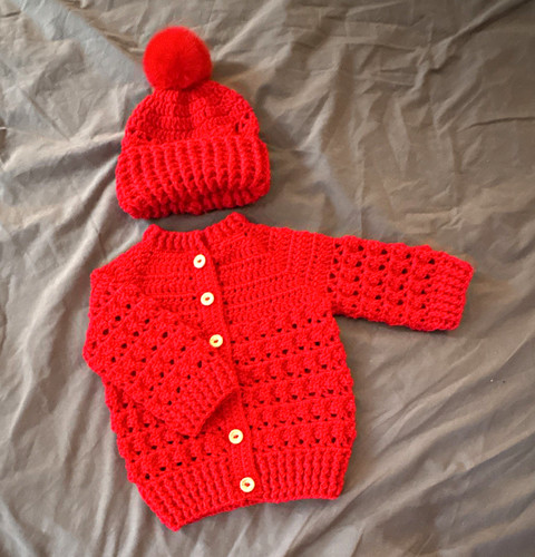 Crochet newborn 2pc - 2pc, outfit