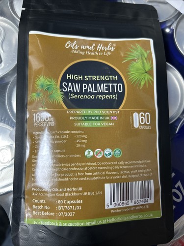 Saw palmetto capsules - palmetto,