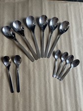 IKEA Spoon Sets Stainless Steel 12 Pieces 22185,22422;22388 VGC