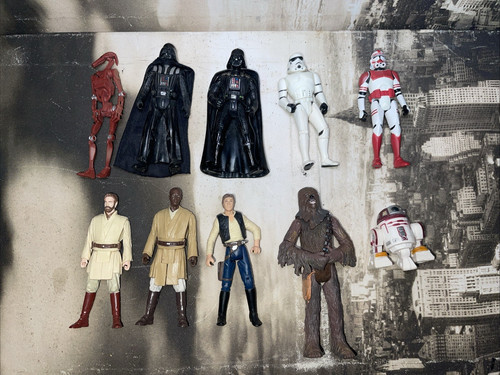 Star wars figures vintage - star,