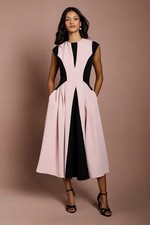 Coast Blush Midi Dress Womens