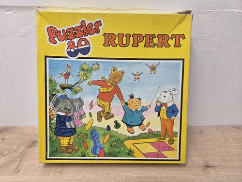 Vintage puzzle piece rupert - piece,