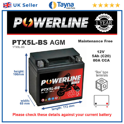 Ptx5l replaces ytx5l bs - ptx5l-bs,