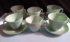 Woods Beryl Ware 5X Tea Cups