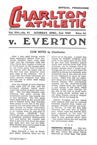 Charlton athletic everton - athletic, v