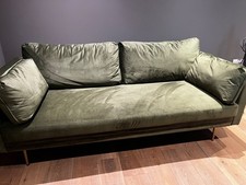 Pelham moss green velvet 3