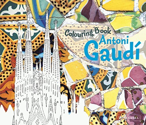 Antoni gaudi colouring book - antoni,