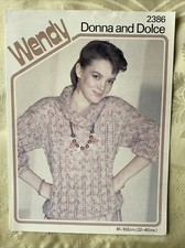 Wendy knitting pattern 2386