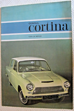 1963 FORD CONSUL CORTINA BROCHURE. #H4554/11/63. 12 PAGES.