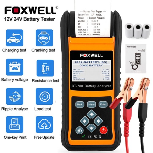Foxwell 12v 24v battery - 12v/24v,
