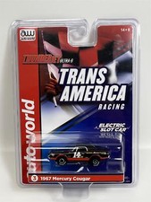 Mercury Cougar 1967 #14 Thunderjet Ultra G HO Slot Car Auto World SC357-3