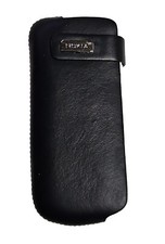 Genuine Nokia 8860 Luna Black Slip Pouch - New - Slight Corrosion On Buckle