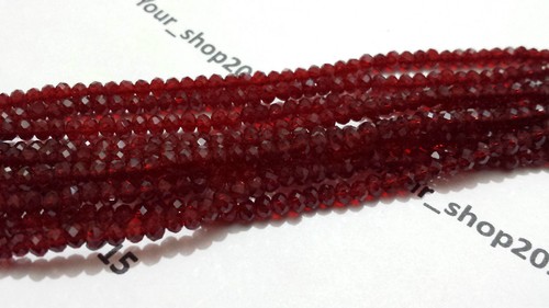 100 faceted rondelle - faceted,