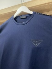 prada t shirt  Navy Blue 